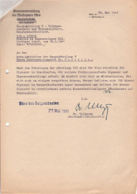 13.5 a+b Teil 2 Briefe Dr. Vellguths über "Zigeunerlager" 