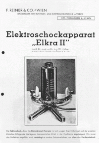 14.8 Electroshock device 